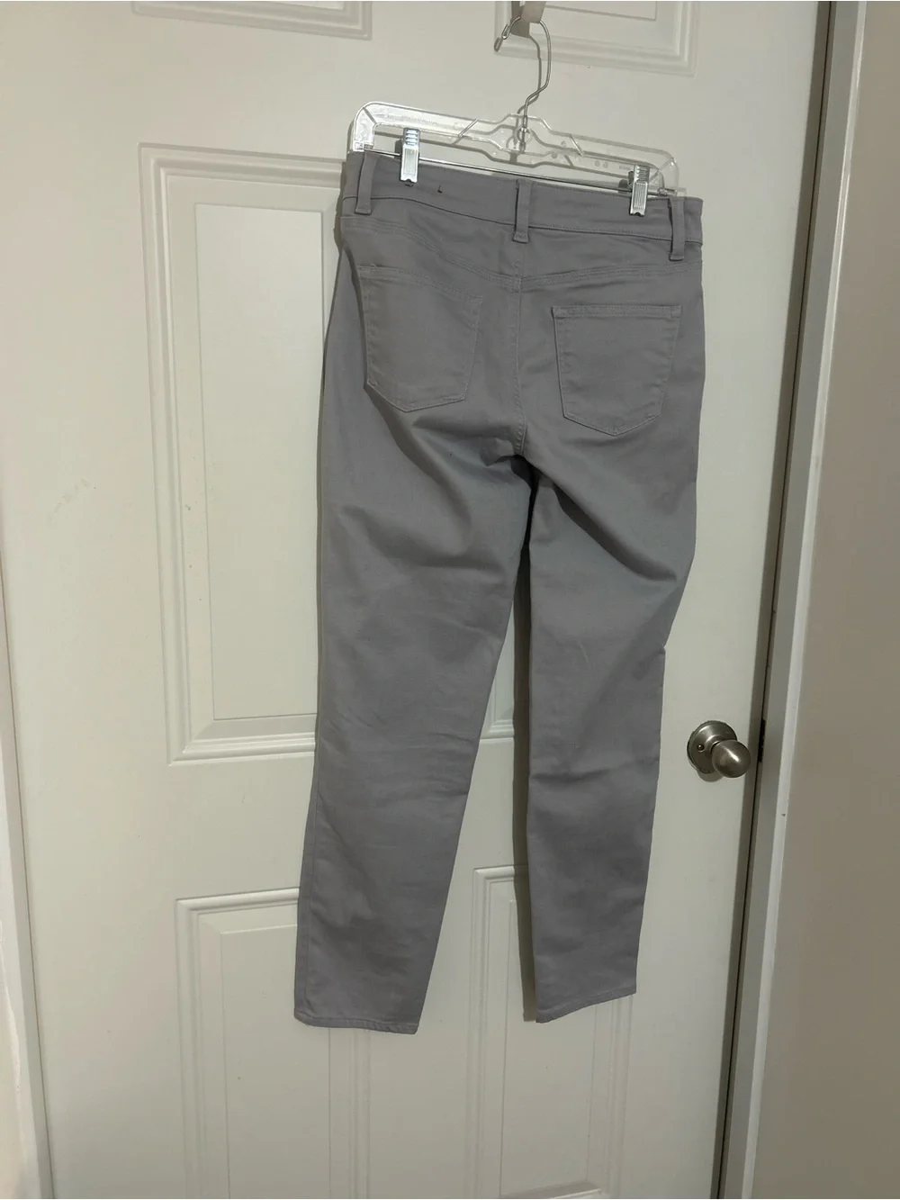 Talbots Gray Straight-Leg Jeans